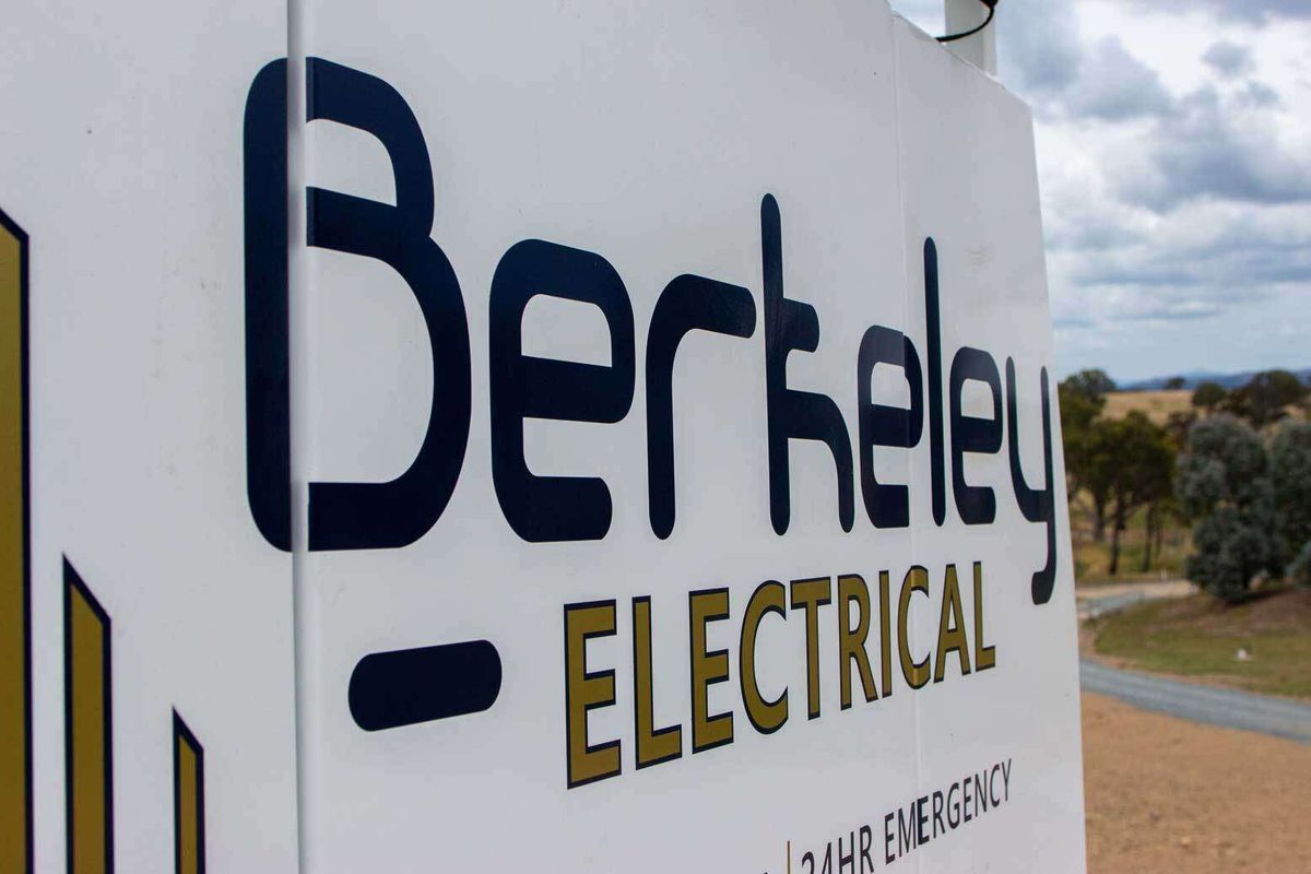 Berkeley Electrical van ready for a switchboard job